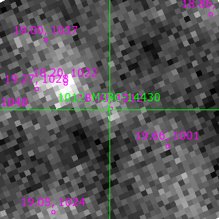 M33C-14430 in filter B on MJD  60529.370