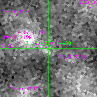 M33C-14430 in filter V on MJD  60533.380