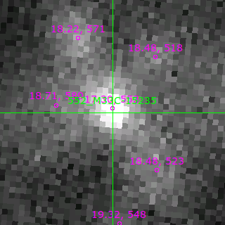 M33C-15235 in filter B on MJD  56599.180
