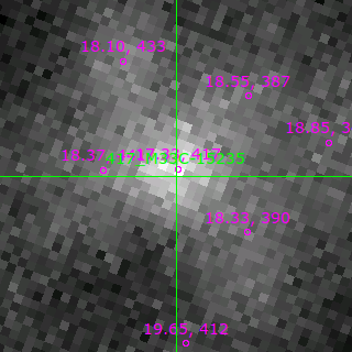 M33C-15235 in filter B on MJD  57687.130