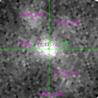 M33C-15235 in filter B on MJD  58108.130