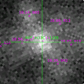 M33C-15235 in filter B on MJD  59854.230
