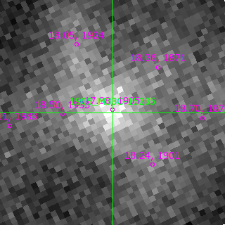 M33C-15235 in filter B on MJD  59854.230