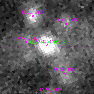 M33C-15235 in filter B on MJD  60172.380