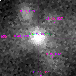 M33C-15235 in filter B on MJD  60262.140
