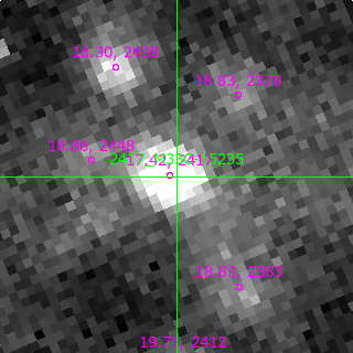 M33C-15235 in filter B on MJD  60342.090
