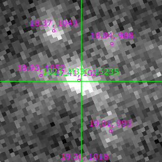 M33C-15235 in filter B on MJD  60504.380