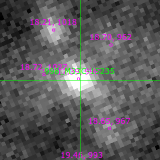 M33C-15235 in filter B on MJD  60556.270