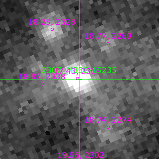 M33C-15235 in filter B on MJD  60556.270