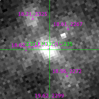 M33C-15235 in filter B on MJD  60612.150