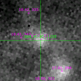M33C-15235 in filter I on MJD  57634.360