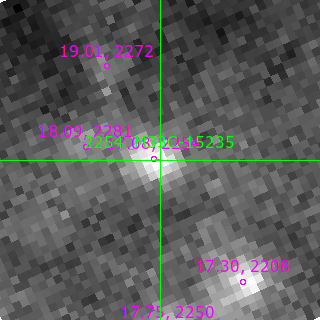 M33C-15235 in filter I on MJD  60533.380