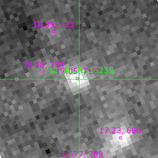 M33C-15235 in filter I on MJD  60556.270