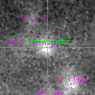 M33C-15235 in filter I on MJD  60651.160