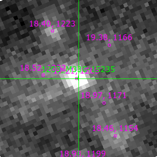 M33C-15235 in filter R on MJD  60504.380