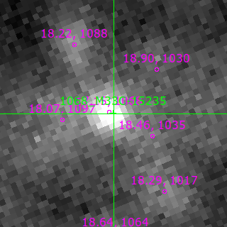 M33C-15235 in filter R on MJD  60612.150