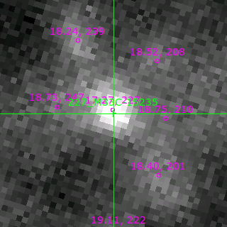 M33C-15235 in filter V on MJD  57335.180