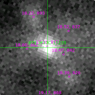 M33C-15235 in filter V on MJD  57964.350