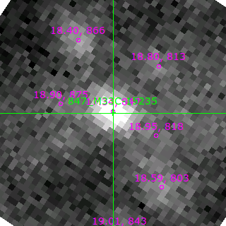 M33C-15235 in filter V on MJD  58312.390