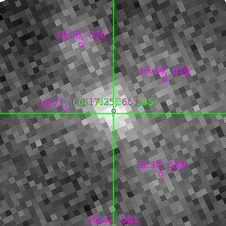 M33C-15235 in filter V on MJD  60227.110