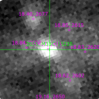 M33C-15235 in filter V on MJD  60533.380
