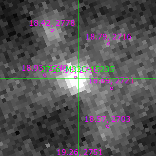 M33C-15235 in filter V on MJD  60612.150
