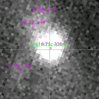 M33C-15731 in filter B on MJD  57687.130