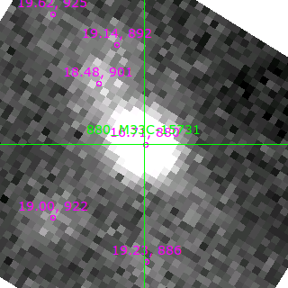 M33C-15731 in filter B on MJD  58317.380