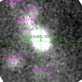 M33C-15731 in filter B on MJD  59082.340
