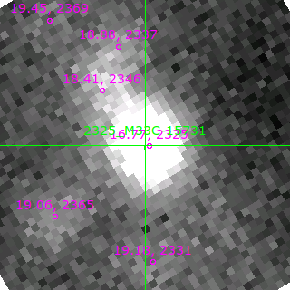 M33C-15731 in filter B on MJD  59082.340