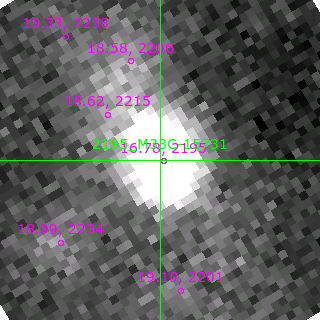 M33C-15731 in filter B on MJD  59161.090