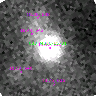 M33C-15731 in filter B on MJD  59171.090