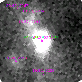 M33C-15731 in filter B on MJD  59227.080