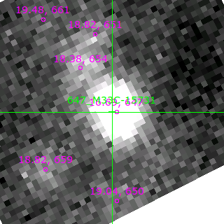 M33C-15731 in filter B on MJD  59794.360