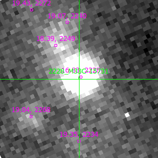 M33C-15731 in filter B on MJD  60290.150