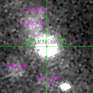 M33C-15731 in filter B on MJD  60556.270