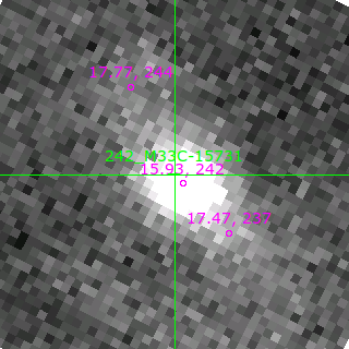 M33C-15731 in filter I on MJD  58103.160