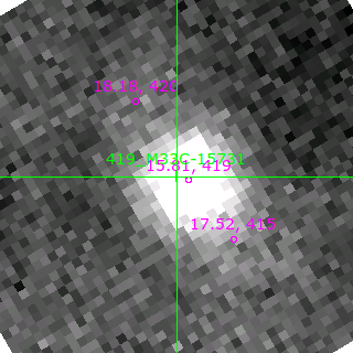M33C-15731 in filter I on MJD  59171.090
