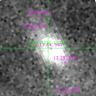 M33C-15731 in filter I on MJD  59849.180