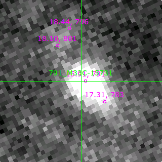 M33C-15731 in filter I on MJD  59879.130