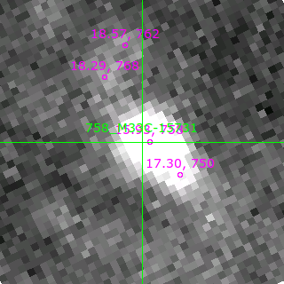 M33C-15731 in filter I on MJD  59904.120