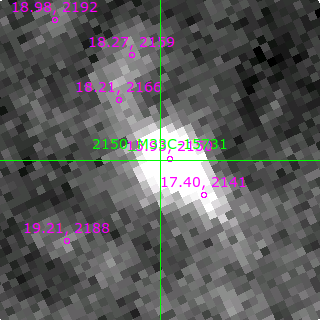 M33C-15731 in filter I on MJD  59932.150