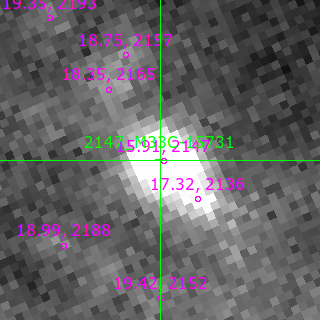 M33C-15731 in filter I on MJD  60533.380