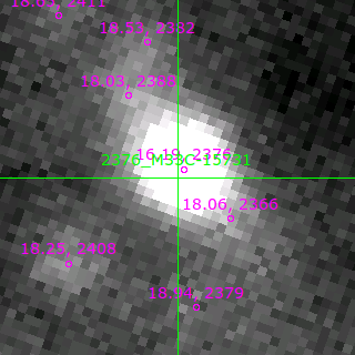 M33C-15731 in filter R on MJD  57634.350