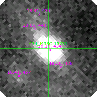 M33C-15731 in filter R on MJD  58433.000