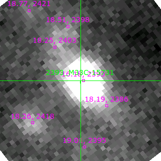 M33C-15731 in filter R on MJD  58750.190