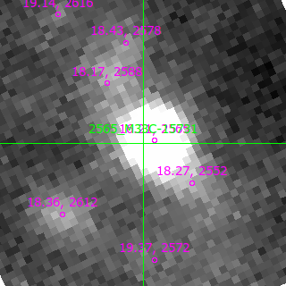 M33C-15731 in filter R on MJD  60261.120