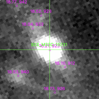M33C-15731 in filter R on MJD  60290.150