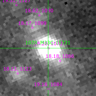 M33C-15731 in filter R on MJD  60556.270