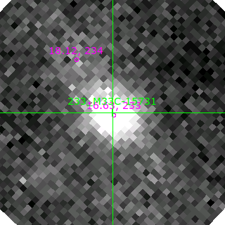M33C-15731 in filter V on MJD  58433.000